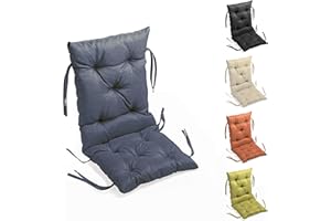 sunnypillow Coussin pour Banc de Jardin 50 x 50 x 50 cm - Matelas Exterieur, Interieur - Coussins Assise & Dossier Souples - Confortable Coussins pour terrasse, Balcon, Banquette - Bleu