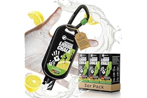 ‎GNARCORE Gnarcore® Liquid Chalk [50ml / 100ml / 200ml] - Flüssigkreide für extremen Grip beim Klettern & Bouldern - Magnesia mit angenehmen Duft - Langer Halt, ohne Stauben/Schmieren