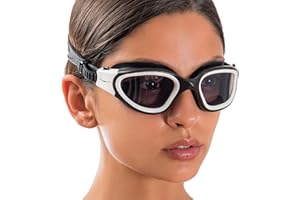AqtivAqua Gafas de Natación DX, Gafas Natacion de Visión Amplia para Hombres y Mujeres Adultos, Anti Vaho Sin Fugas