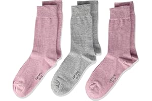 Camano Kinder 3er Pack Socken mit verstärkter Ferse und Spitze Jungen & Mädchen Strümpfe
