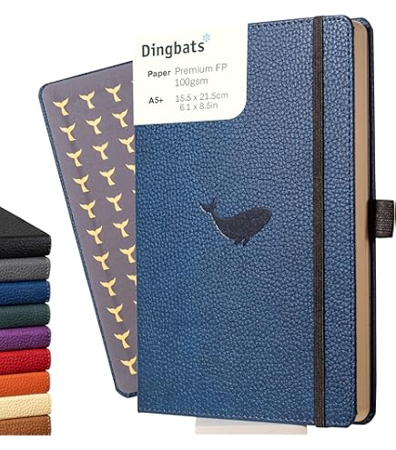 RHODIA 117807C - Carnet Souple Bullet Journal Goalbook Eau - A5 14,8 x 21 cm - Pointillés Dot