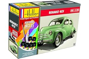 Heller Maquette, 56762, renault 4 cv,1/24