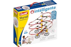 Quercetti - 6630 Skyrail; Marble Run Construction Toy
