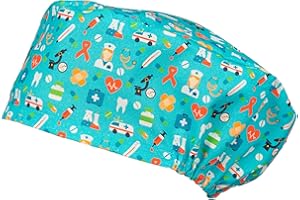 Pilucaps, Gorro quirófano pelo largo modelo LIFE unisex para mujer y hombre 100% algodón