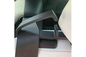BKICKI Staffa per Cintura di Sicurezza per Tesla Model Y 2020-2023 Supporto Guida Cintura di Sicurezza per Sedile Posteriore (Confezione da 2)
