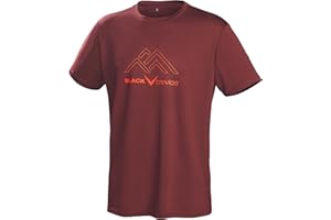 Black crevice Męska koszulka funkcyjna, granatowa 3, M