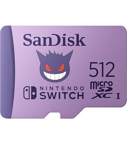 SanDisk 512GB microSDXC™ UHS-I card for Nintendo Switch