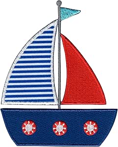 PatchMommy Patch Écusson Brodé Thermocollant En Forme De Avion - Pièce