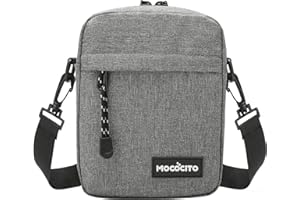 MOCOCITO Shoulder Bag For Men Messenger Bag Men's Travel Crossbody Phone Bag Men's Small Side Bag Unisex Casual Handbag for Working Shopping