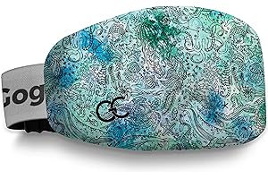 GogglesCover: Protective ski and snowboard goggles cover, ocean creatures design