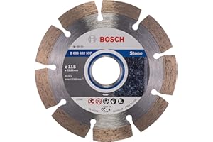 Bosch Accessories Professional Diamanttrennscheibe Standard für Stone, 115 x 22,23 x 1,6 x 10 mm, 1-er Pack