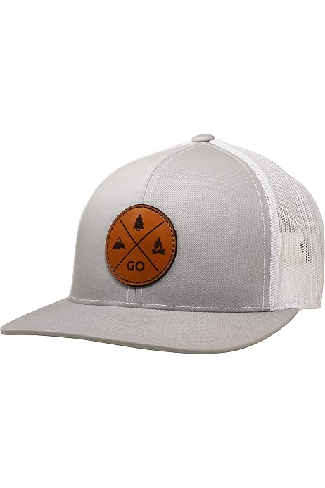 Panel Snapback Trucker Hat 