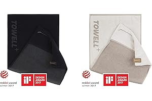 ‎STRYVE Stryve Towell Plus V2 Sporthandtuch mit Tasche und Magnetclip, in 7 Farben Die Höhle der Löwen Gym Handtuch TOWELL+