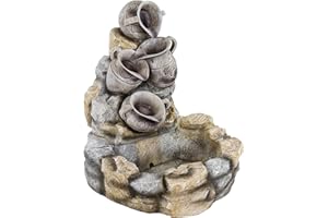 STILISTA Gartenbrunnen Modell DIONYSOS Springbrunnen 83 x 70 x 75 cm inkl. Pumpe