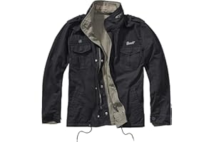 Brandit Twister Hombre Chaqueta entre-tiempo negro/aceituna