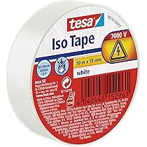 Nastro Isolante 3M Temflex 165 Giallo - 10m X 15mm - Foto 7