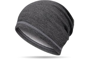 ADVIGO Laufmütze Herren, Klassische Mütze Damen, Elastisch Bequem Beanie Mütze, Mütze Herren Winter Atmungsaktive Sportmütze für Fahrrad Laufen Skifahren Radfahren Snowboarden Klettern