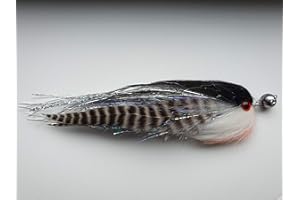 FISHIN ADDICT Salt n Pepper fishing jig fly 5g Cheb - Sea bass, pike, perch 180mm