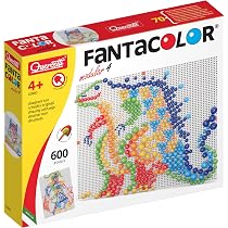 Quercetti Jeu de mosaïques - Fantacolor Modular 6 (700 clous