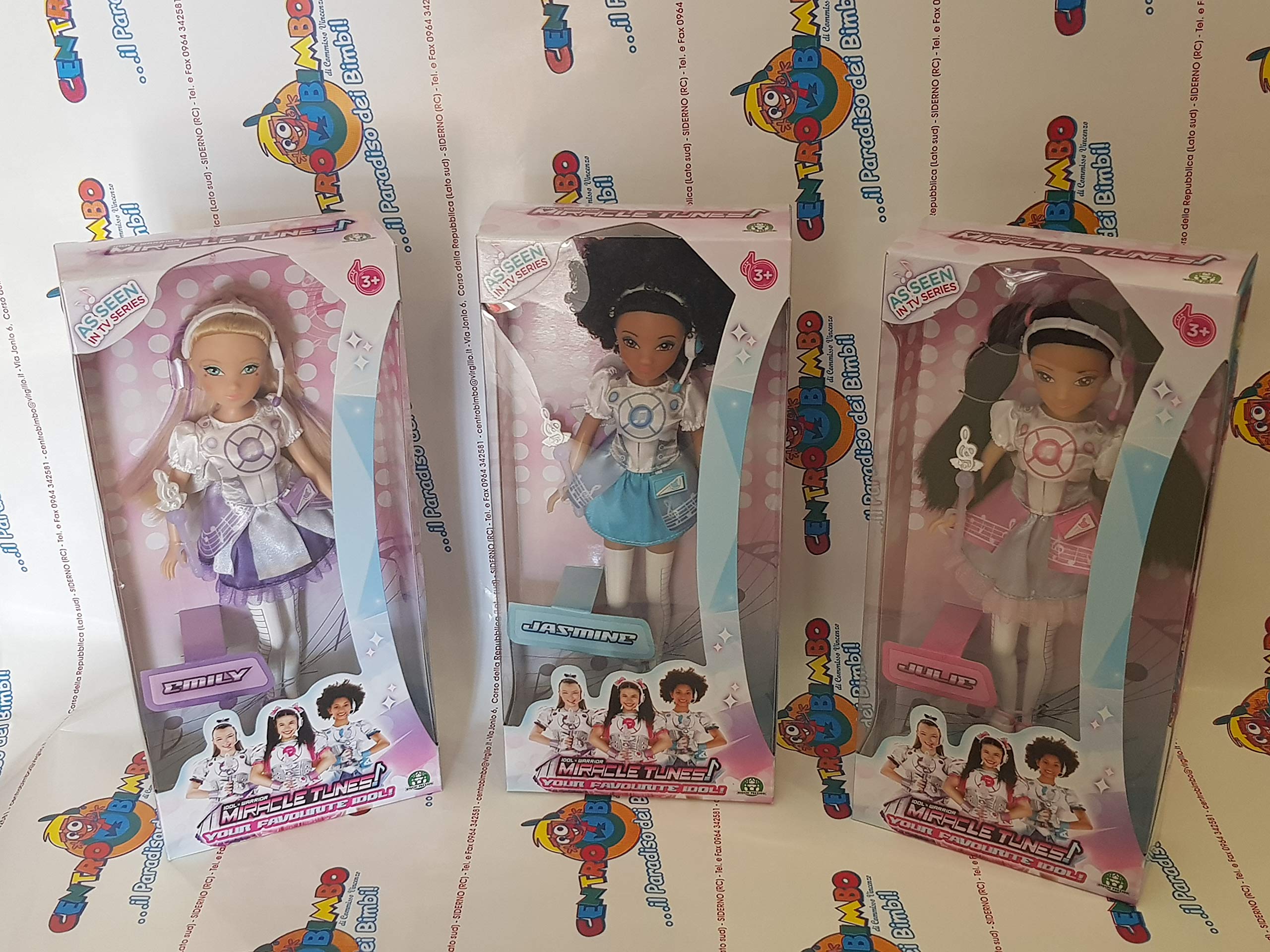 bambola emily miracle tunes