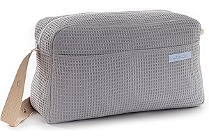 Mi Bollito Sac de rangement pratique, élégant et multifonctionnel de grande capacité, fabriqué en Espagne., gris clair