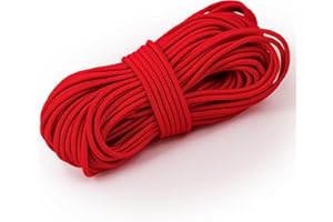 Shelver Premium Elastic Cord, 3mm Red, 5m