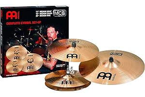 SONIC ENERGY MEINL MCS Set di Piatti - Hi Hat 14, Crash 16, Ride 20 - MCS141620-3