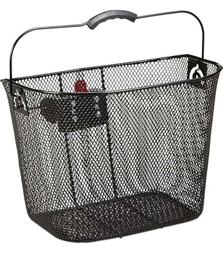 Cesta Bicicleta Elu00e9ctrica Soporte Para Cesta Delantera Para