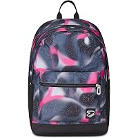Zaino Scuola Seven Dual Viola Fucsia 31L - Doppio Scomparto, Con Tasche Per Pc E Borraccia, Per Ragazze Medie/superiori