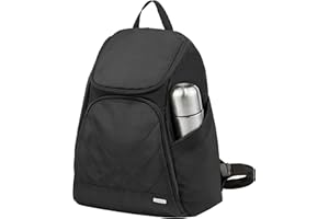 Travelon Plecak, Czarny 1, Jeden rozmiar, Plecak podróżny