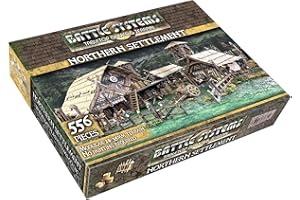 Battle Systems – Scenario fantasy modulare – Perfetto per giochi di ruolo e giochi di guerra – Terreno da tavolo multilivello per miniature da 28 mm – Diorama modello stampato a colori – DnD Warhammer