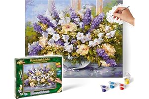 Schipper 609130717 Letnie kwiaty do malowania według numerów tablica