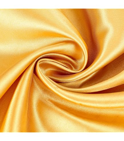 Minerva Crafts Dupion-Stoff Taupe - Polyester Mit Satin-Rückseite, Meterware 1,12 M Breit