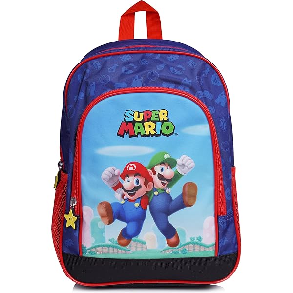 MARIOKART Gevuld Etui 3 ritsen - 20 x 13 x 7 cm - Polyester