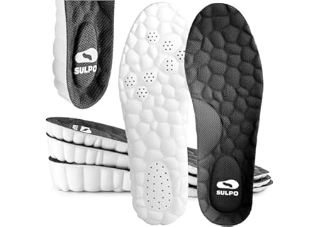 SULPO Upphöjd minnesskum, innersulor för män, kvinnor – skoinlägg med hällyftfunktion, 3 höjdalterna - Amazon Deal & Rabatt