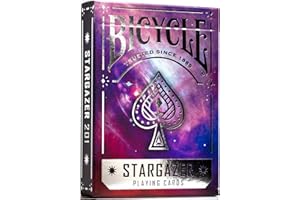 Bicycle Stargazer 201 Playing Cards Hubble Telescope Imagery of Crab Nebula - 1 Deck, Air Cushion Finish, Professional, Superb Handling & Durability, Great Gift For Card Collectors