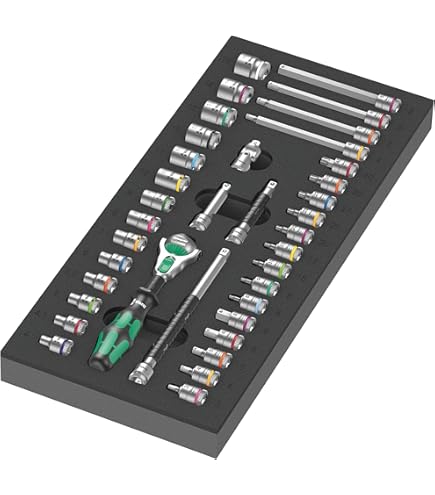 9813 Depósito De Espuma Para El Juego De Destornilladores Hex Set 1 Sin Herramientas 344 X 30 X 392 Mm