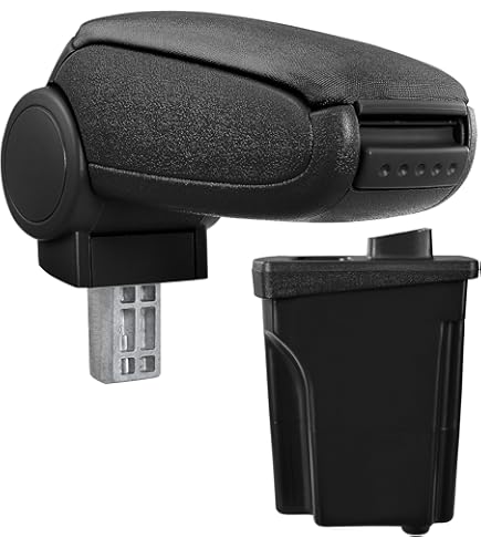 Auto Armlehne Für Hyundai I30 (2008-2013) – Mit USB-Anschluss, Doppeltem Stauraum, Schwarz