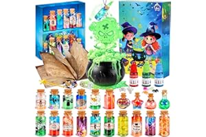 Subtail Potion Magique Enfant - Sable Magique Enfant | 20 Bouteilles De Potion | Aqua Gelz | Coffret Magie - Halloween Cadeau Fille 6 7 8 9 10 11 Ans - Kits de Loisirs CréAtifs Fille 6-12 Ans