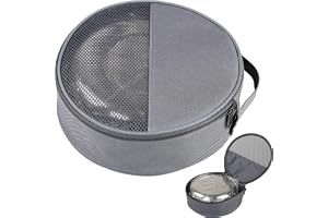 Hayaww Camping Servisväska Grillbärarväska Förvaring Behållare Grillbehållare Camping Plattorganisatörer för picknick (B)