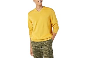 Amazon Essentials Homme Pull à Col en V (Disponible en Grandes Tailles et Grandes Longueurs)