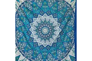 MOMOMUS Manta de Pícnic para la Playa - Fina, Antiarena, XXL - Alfombra, Esterilla o Manta de Playa Grande - Ideal para Pícnics, Campings y Excursiones - Azul, 210x230 cm