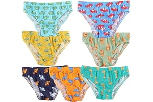 Fashion by Purdashian Boys Pants | Multipack Cotton Mix Underwear | Young Boys Potty Training Toddler Briefs