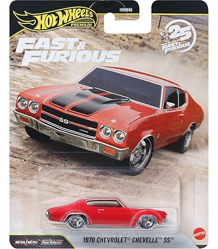 Hot Wheels Premium Fast Wagons, 1:64 70 Chevelle SS Wagon Scale