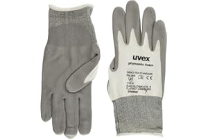 Uvex 60050 7 Phynomic Foam rękawice ochronne, rozmiar: 7, biały, szary