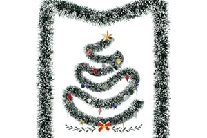 WINWILD Weihnachtsgirlande Weihnachten Dunkelgrün - Künstliche Tannengirlande 12 Meter, Ø 9 cmChristmas Girlande Weihnachtsbaumschmuck Deko Lametta für Kaminsims,Treppe,Kamin, Weihnachts,Indoor,Outdoor