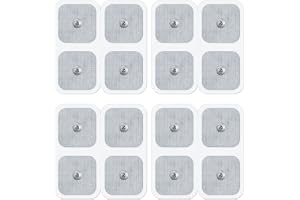 Beurer & Sanitas elektrodeåterställningssats, bestående av 16 självhäftande gelkuddar 45 x 45 mm, lämplig för EMS- och TENS-apparater från Beurer och Sanitas