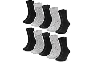 Occulto wzorzyste skarpetki damski 10 pack (model: Michaela)