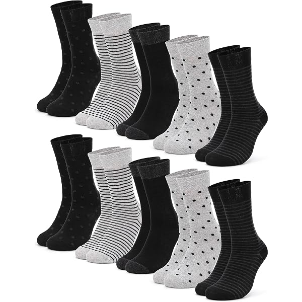 Chaussettes Mi-mollet Puzzle Cœur Pour Sensibilisation Autisme - Anti-dérapantes, Taille Unique 36-44
