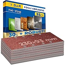 Filtri Per Polvere Makita - 5 Sacchetti Turbo Per Levigatrici BO3700, BO3710, Ecc.